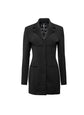 Tailored Blazer Dress - Black