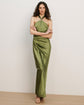 Izaren Halter Maxi Dress