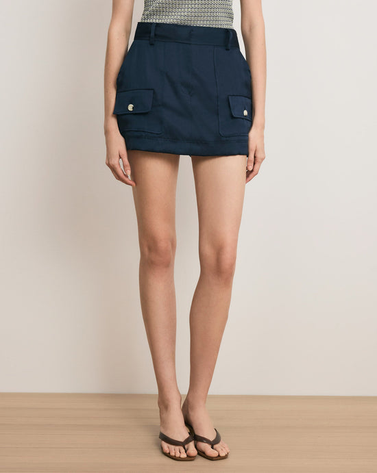 Felina Mini Skort - Navy (PRE-SALE)