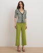 Dova Wide-Leg Linen Pant - Cactus (PRE-SALE)