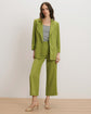 Dova Wide-Leg Linen Pant - Cactus (PRE-SALE)
