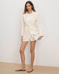 Craig Pleated Short - Ecru (PRE-SALE)