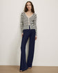 Braddock Wide-Leg Satin Pant