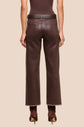 Wanda Coated Cropped Wide-Leg Jean (PRE-SALE)