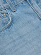 Clark Distressed Jean Short - Bellflower Destruct