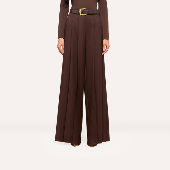 Nova Pleated Wide-Leg Pant