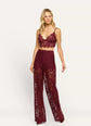 Livvy Straight-Leg Trouser - Deep Port (PRE-SALE)