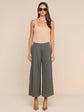 NOVALYNN CROPPED PLEATED PANT - ASH OLIVE