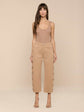 Mallis Studded Bow-Leg Jean