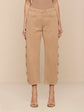 Mallis Studded Bow-Leg Jean
