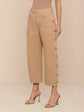 Mallis Studded Bow-Leg Jean