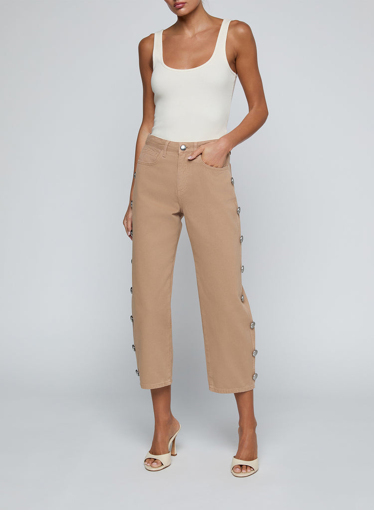 MALLIS H/R BOW-LEG JEAN