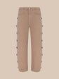 Mallis Studded Bow-Leg Jean