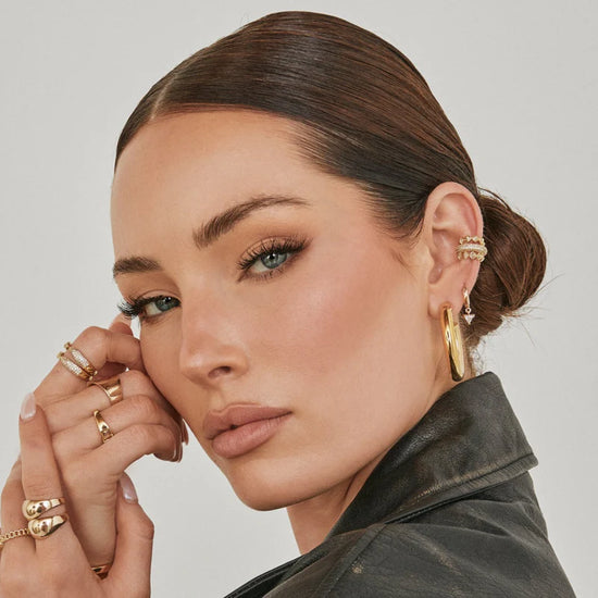 Pyramid Deco Ear Cuff