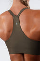 Vitality Pulse® Strappy Racer Bra - Coffee (PRE-SALE)