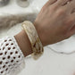 Acrylic Resin Bangle Bracelets