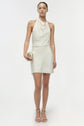 Reanna Satin Mini Dress - Ivory (PRE-SALE)