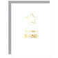 Your Time To Shine - Star Paper Clip Card