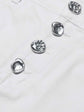 Solene Jean Mini Skirt - Blanc