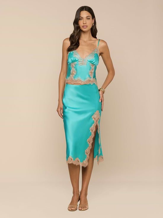 Tico Silk Lace Skirt