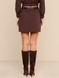 Norene Nylon Mini Skirt (PRE-SALE)