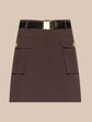 Norene Nylon Mini Skirt (PRE-SALE)