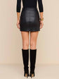 Arlena Vegan Leather Mini Skirt (PRE-SALE)