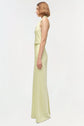 Reannon Draped Satin Gown