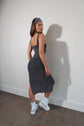Cloud II™ Rib Basic Midi Dress - Iron Washed
