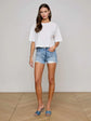 Clark Distressed Jean Short - Galveston