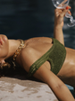Ginny Bikini Top - Green Moss