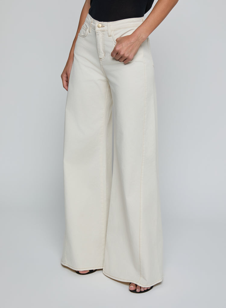 BEAU H/R T-SEAM WIDE LEG