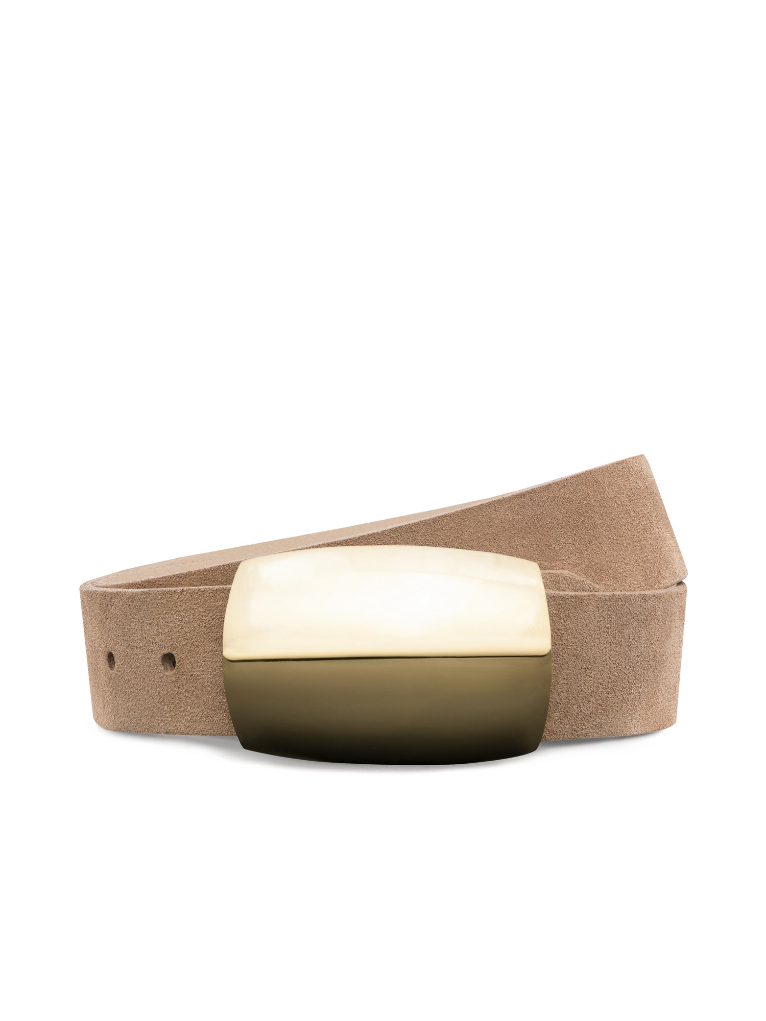 MILOU DOMED SUEDE BELT