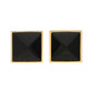 Pyramid Studs - Onyx Medium