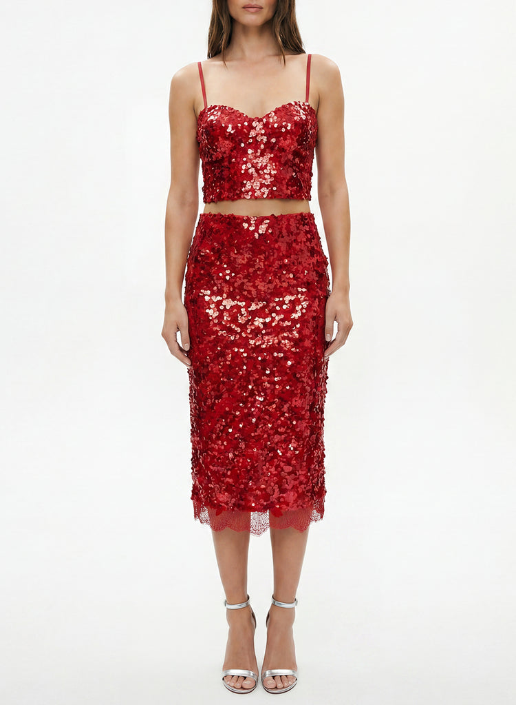 RED SEQUIN