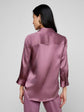 Dani Silk Blouse - Dusky Orchid