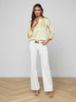 Dani Silk Blouse - Lemon Sorbet