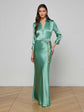 Dani Silk Blouse - Malachite Green