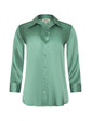 Dani Silk Blouse - Malachite Green
