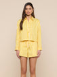 COSETTE CROP HI LOW SHIRT