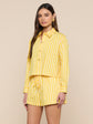COSETTE CROP HI LOW SHIRT