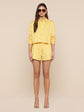 COSETTE CROP HI LOW SHIRT