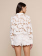 Seychelle Cropped Eyelet Blouse