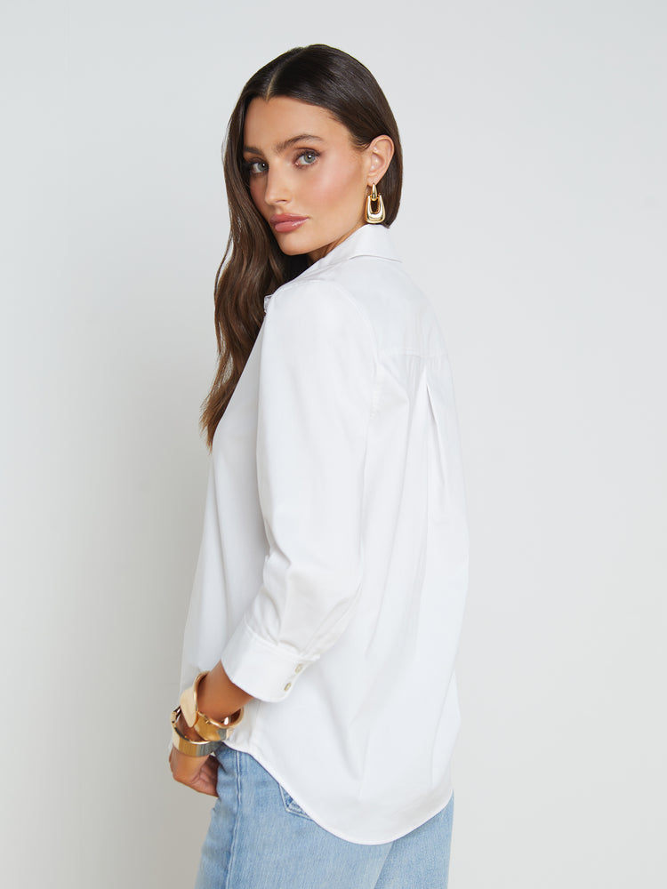 DANIELLA 3/4 SLEEVE BLOUS