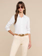 Daniella Cotton-Blend Blouse - White (PRE-SALE)