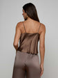 Calista Silk Camisole - Cardamom
