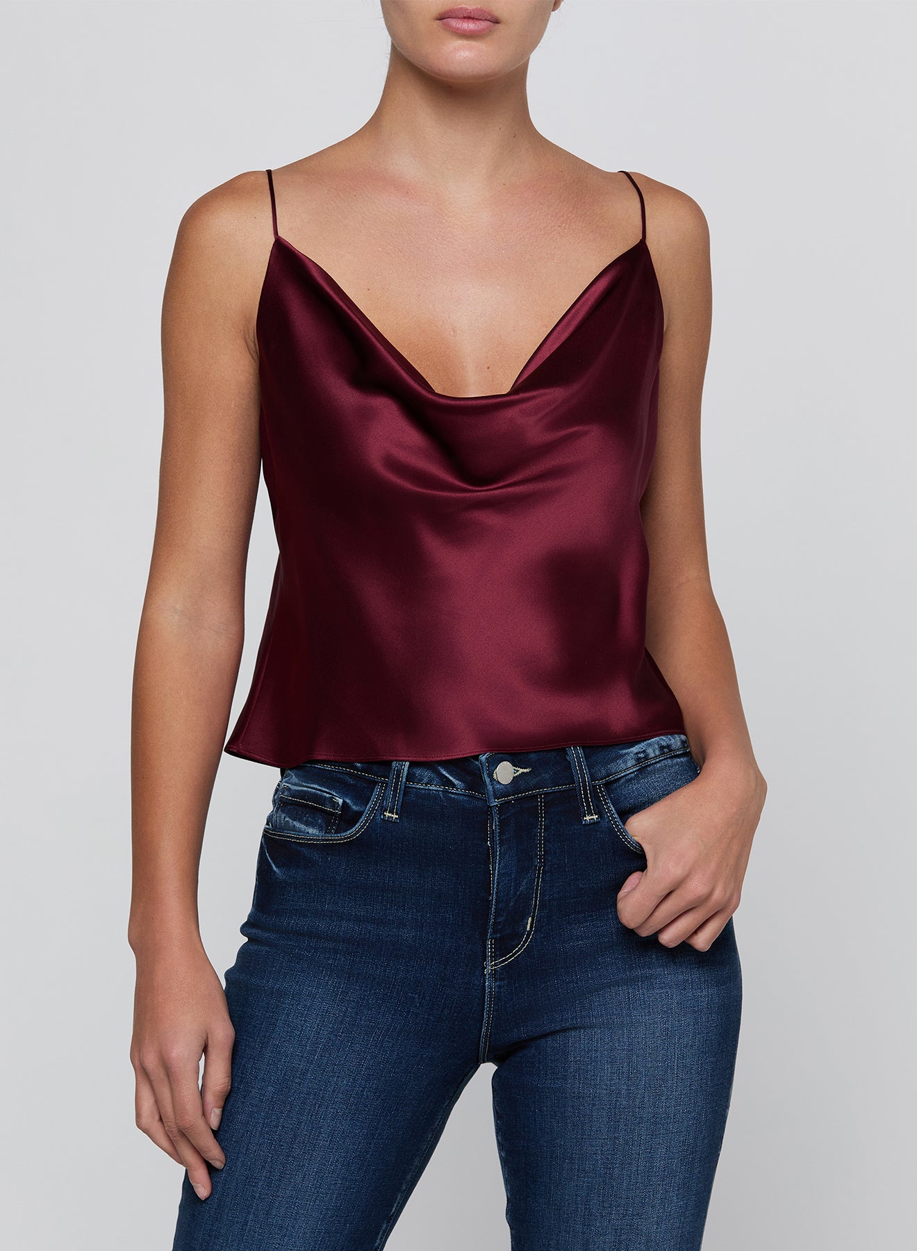 CALISTA COWL NECK CAMI