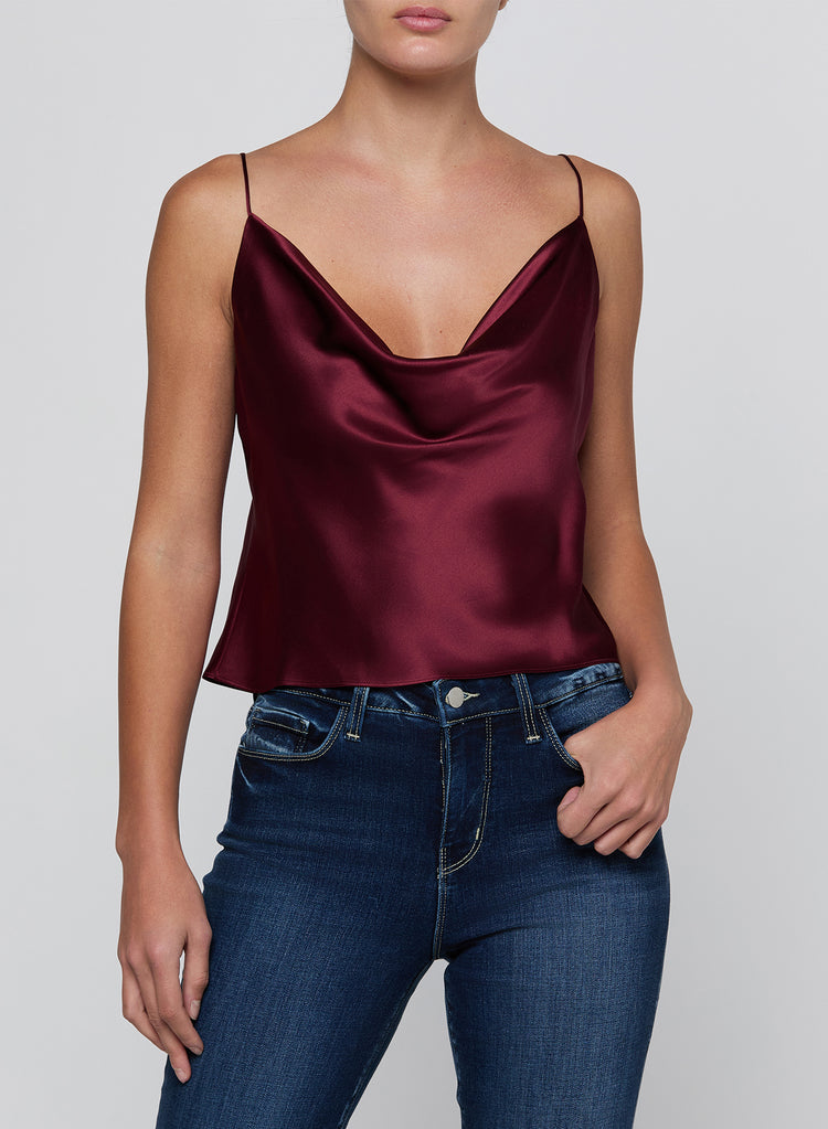 CALISTA COWL NECK CAMI