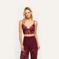Aislin Lace Bralette - Deep Port (PRE-SALE)