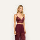 Aislin Lace Bralette - Deep Port (PRE-SALE)